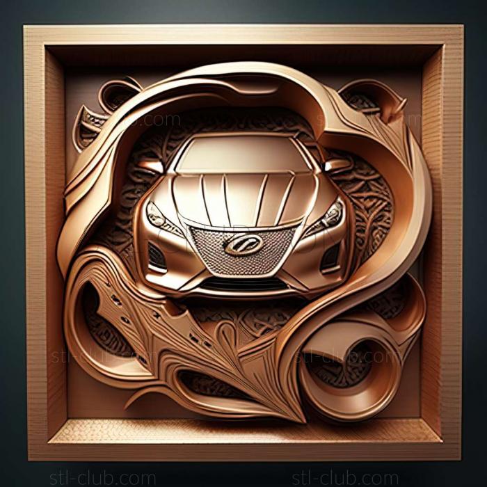 3D мадэль Lexus HS (STL)